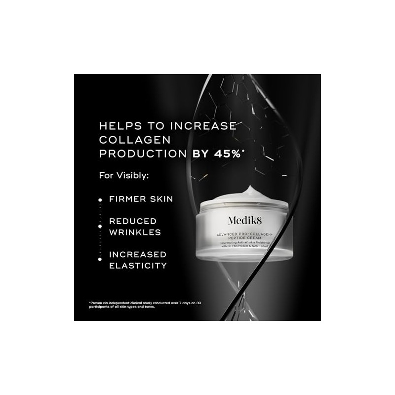 Medik8 Advanced Pro-Collagen+ Peptide Cream, Moisturiser - 50ml | Rejuvenating