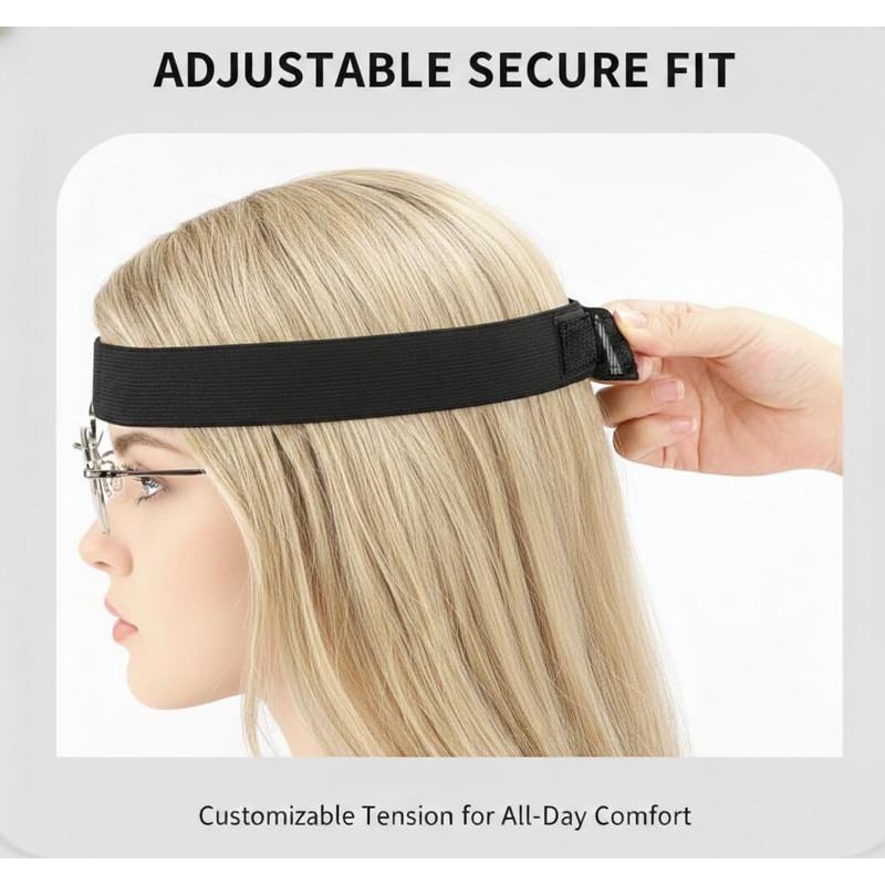 2 Pcs Eyeglass Holder for Rhinoplasty, Comfortable Non-Slip Nose Band