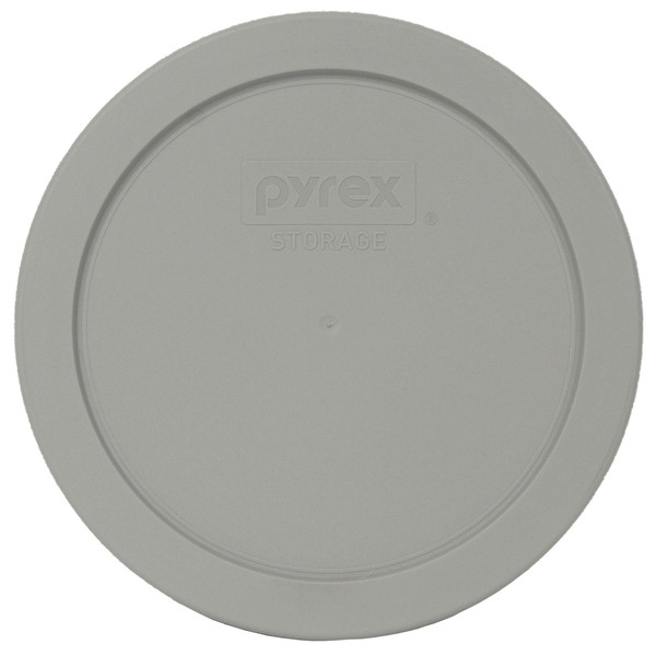 Pyrex 7201-PC Jet Gray Round Plastic Food Storage Replacement Lid,