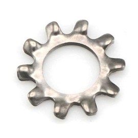 External Tooth Lock Washer 410 Stainless Steel - #10 Qty-1,000