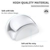 HAUSPROFI Doorstop, Self-Adhesive Door Stopper for Wall Protection Door Buffer