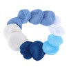 28Pcs Buffer Bonnets 4 Materials Polishing Waxers Pads Bonnet for