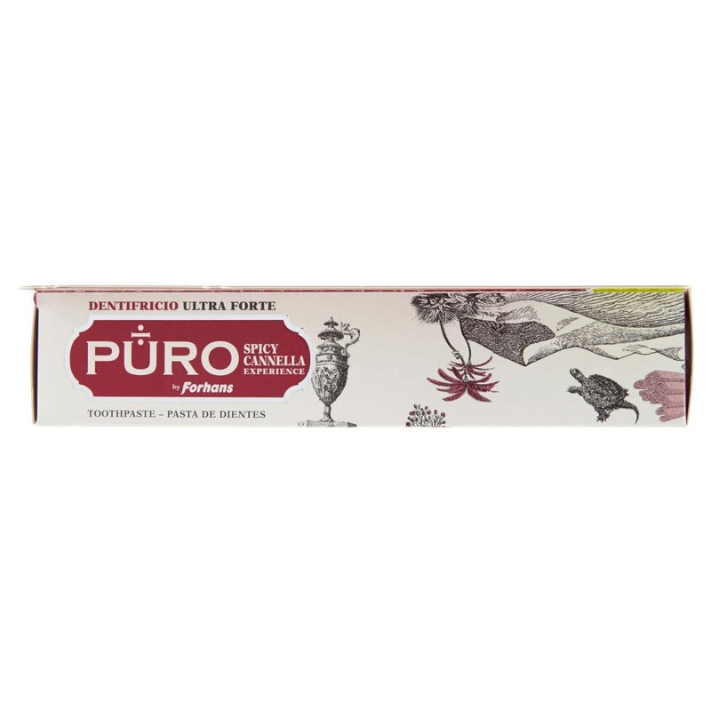 Forhans Puro - Dentifricio Spicy Cannella Ultra Forte, 75ml