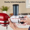 Slicer Shredder Attachment for KitchenAid Stand Mixer, Cheese Grater Attachment