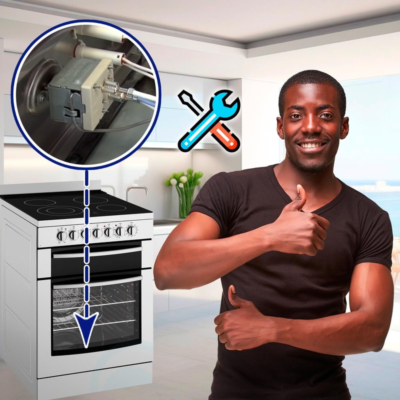 Thermostat for Oven 299 °C with Original Code 8032828 8040983