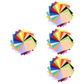 DOITOOL 4sets Non Woven Felt Fabric for DIY Crafts Colorful Craft Felt Materials for Embroidery Patchwork Projects and Holiday Decorations Durable and Easy to Use 40sheets*4
