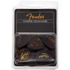 Fender Classic Celluloid Guitar Picks 346 Shape, Tortoise Shell, Heavy,