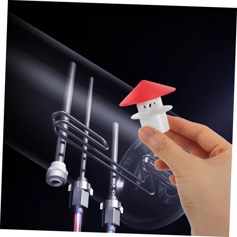 MERRYHAPY 5 Pack Solar Water Heater Exhaust Caps Replacement Venting