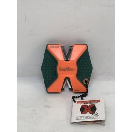 AccuSharp Orange/Green Sharp-N-Easy 2 Stage Coarse/Ceramic Knife Sharpener 335CD