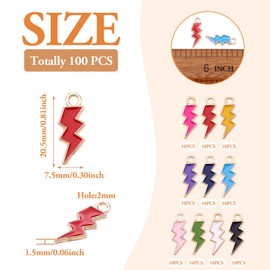 Craftdady - Dijes esmaltados, colgantes para joyería, manualidades, pulseras, collares, aretes