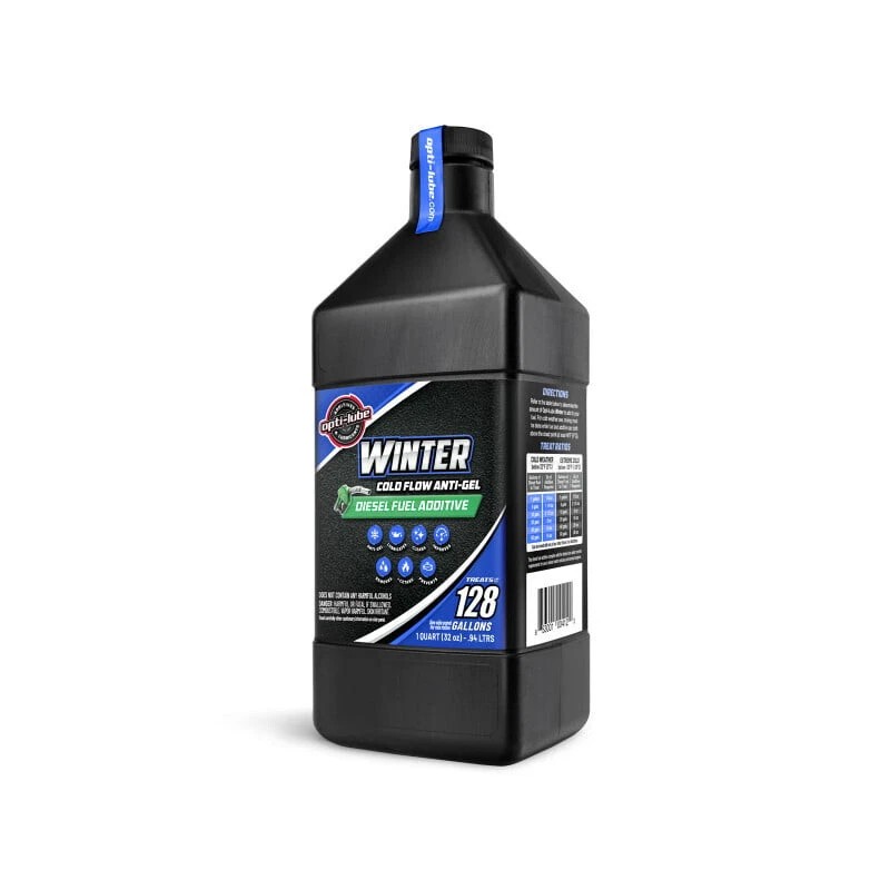 Opti-Lube Winter Formula Diesel Fuel Additive - Quart Treats up