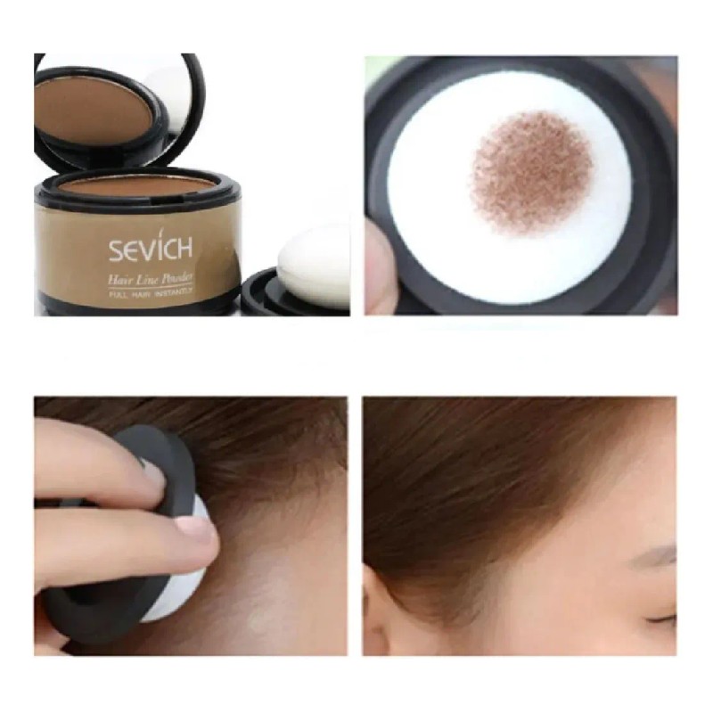 Fibra Capilar Polvo Maquillaje Cubre Calvici Cana Raiz