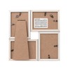 Nakabayashi Resin Two-Tone Photo Frame 4-Opening Blue F-TMS-111-4-B