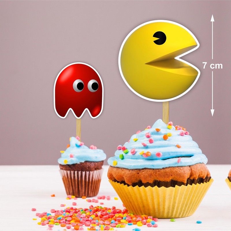 Seyal® Pacmn Ghost Cupcake Topper