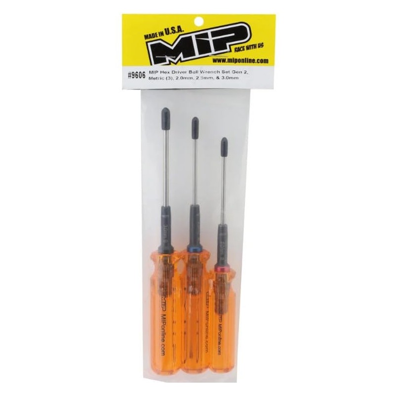 Rc Tools MIP Gen 2 Metric Ball End Hex Driver