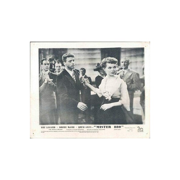 Mister 880 Burt Lancaster Dorothy McGuire Dancing Original Lobby Card