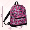 ScruffyTed Panda Girls Backpack For Kids Large Capacity Travel Rucksack