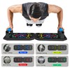 Push Up Board Fitness, BESUNTEK Foldable Multi-Function Exercise Board with