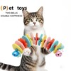 MIXNEX 2Pcs Spring Cat Chew Toy – Interactive Self-Play Toy