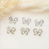 10pcs Butterfly Nail Charms Gems 3D Alloy Shiny Butterfly Charms