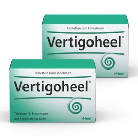 Vertigoheel Tablets 2 x 100 Pieces – Naturally Works Against Dizziness | Very Good Compatibility and 100% Natural Ingredients
