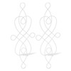 2 Sets Iron Wall Candle Sconce Holder Foldable Deformation Resistance