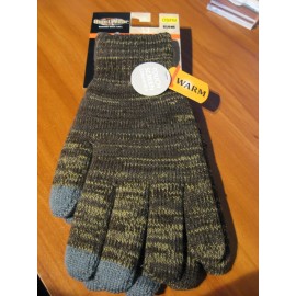 Quietwear High Performance ADV Brown Hunting Gloves Touch Screen Compatible OSFM