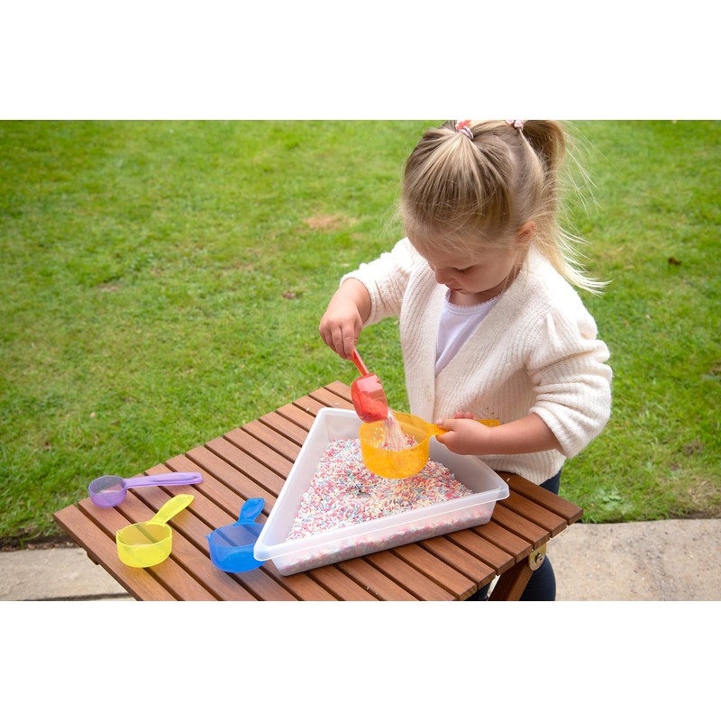 TickiT 73125 Translucent Measuring Cups - Sand Play - Water