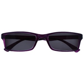 OPULIZE Purple Reading Sunglasses UV400 Designer Style Mens Womens S92-5 +2.50