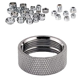 Faucet Adapter, Sink Hose Attachment for Faucet ，Extension Faucet Suitable for Connecting Sink Kitchen Bathroom Garden Faucet (female 55/64"-27T transform female 15/16"-27T)