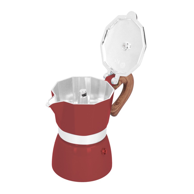 150ML Practical Aluminum Coffee Maker Octagonal Moka Coffee Pot for