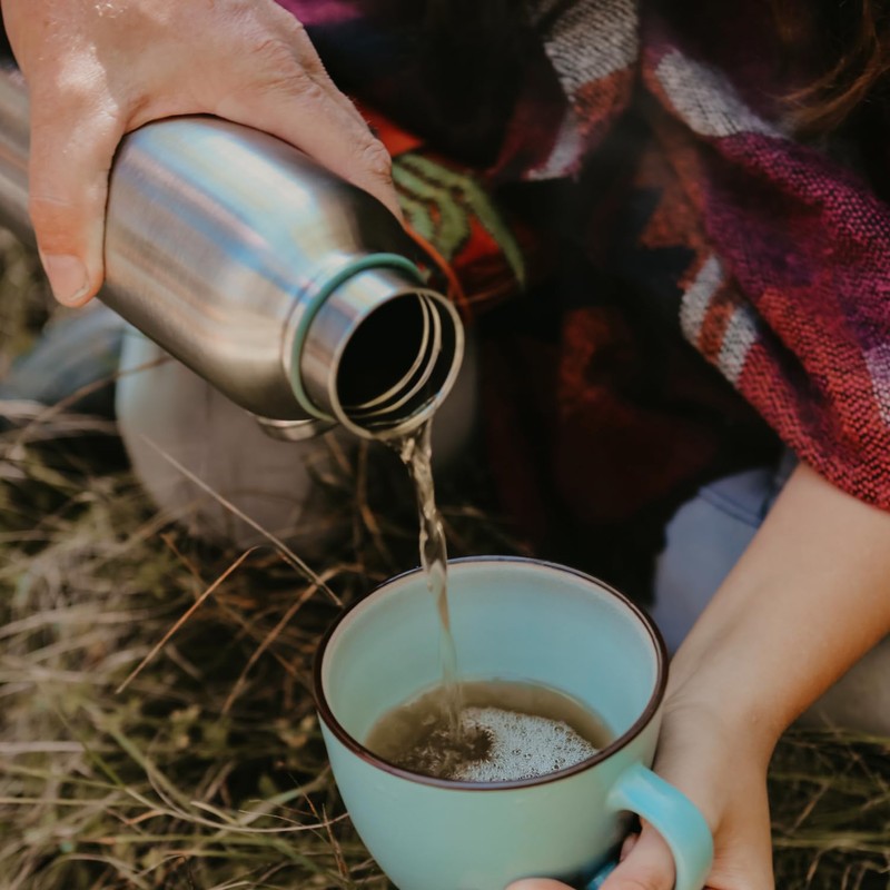 Black Blum 14005 Suito Water Bottle, Insulated Bottle, Large, Olive