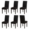 Stretch Dining Chair Covers Soft Removable Kitchen Seat Covers Parsons
