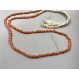 Antique Vintage Angel Skin Pink Blush Coral Bead Strand For Necklace Bracelet Jewelry