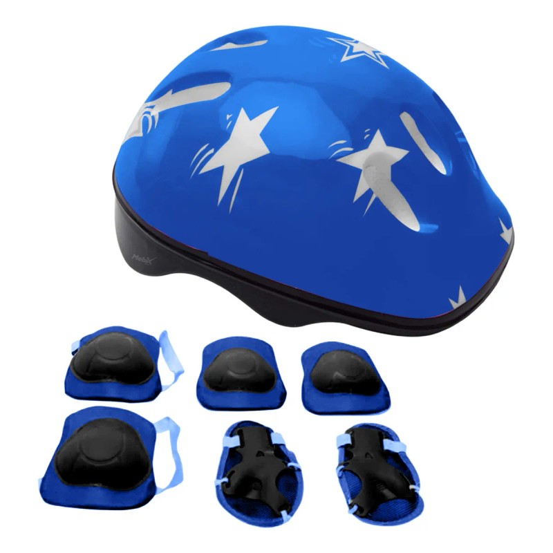 Mebix Trd Kit Protección De Patín Con Casco Para Niño