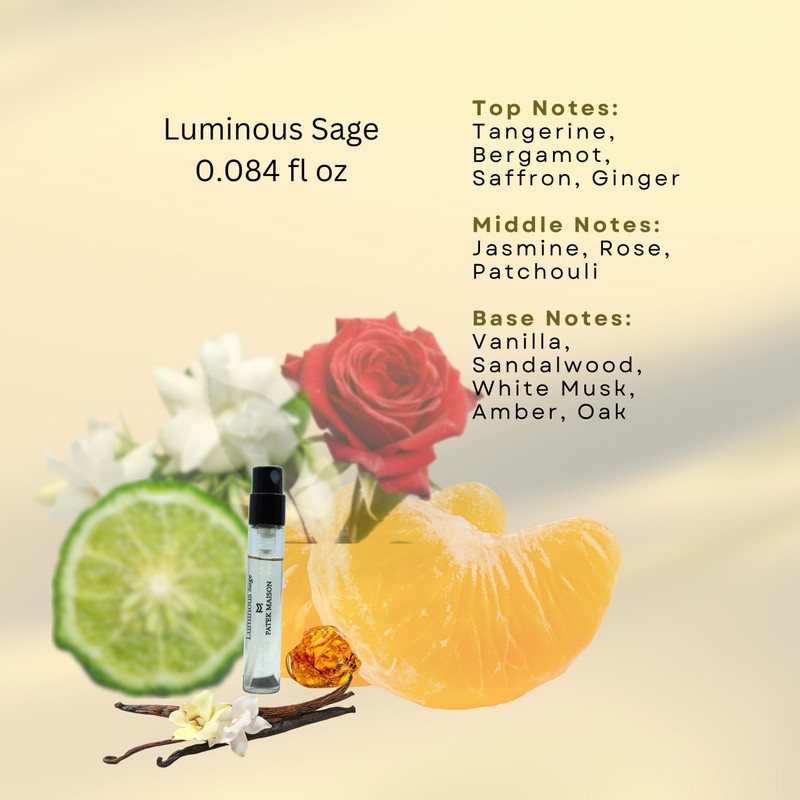 Patek Maison Perfume for Women and Men Luminous Mini Gift