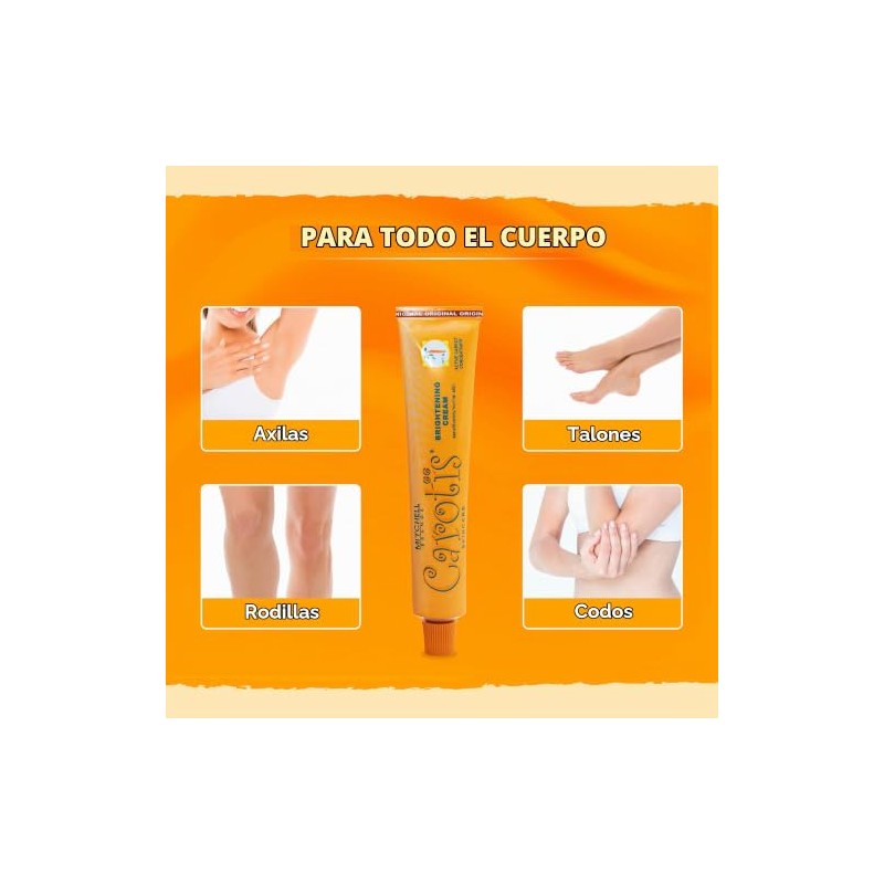 CAROTIS | Crema Iluminadora de Piel 50g | Aclarante y