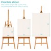 VISWIN Inclinable A-Frame Easel for Painting & Display, Adjustable 65"-89"