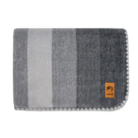 Alpaca Wool Blanket - Throw Size Bed Blanket - Alpaca Throw Blanket - Best Gift & Warm Blanket, Lightweight, Couch Blanket or Camp - Outdoor Blanket - 64 x 45 Inches (Gray)