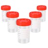 Pack of 5 Sample Containers Bottle 60 ml Sample Container