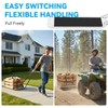 Oversized Heavy Duty Yard Drag Sled 110"x40", 1600lbs Capacity Flexible