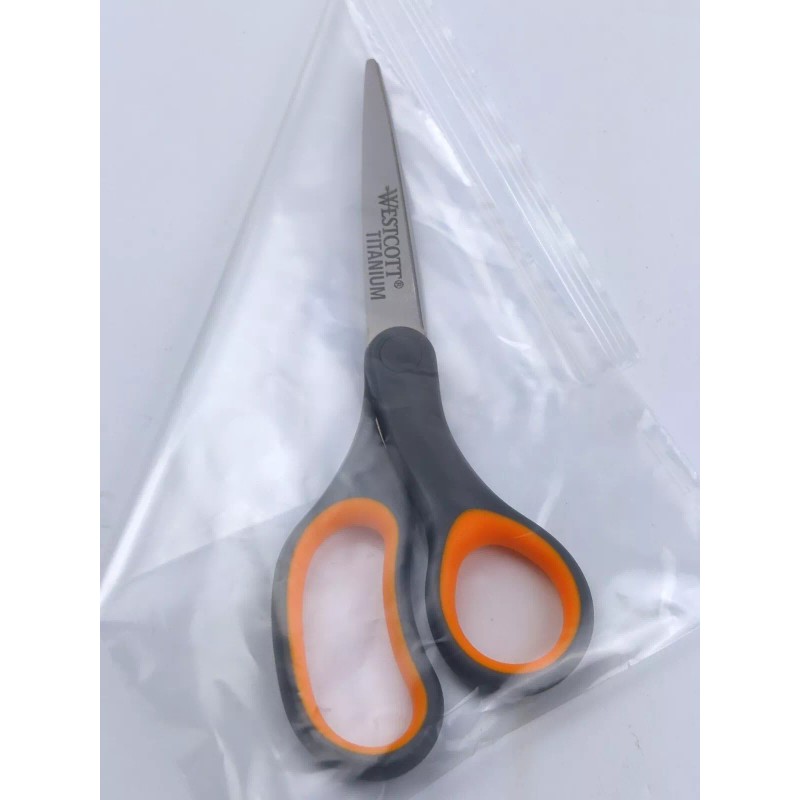 WESTCOTT TITANIUM Bonded 8" Soft Grip Scissors / Shears -