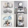 8 Pack Shower Caddy Adhesive Hooks Replacement, Strong sticker Hooks
