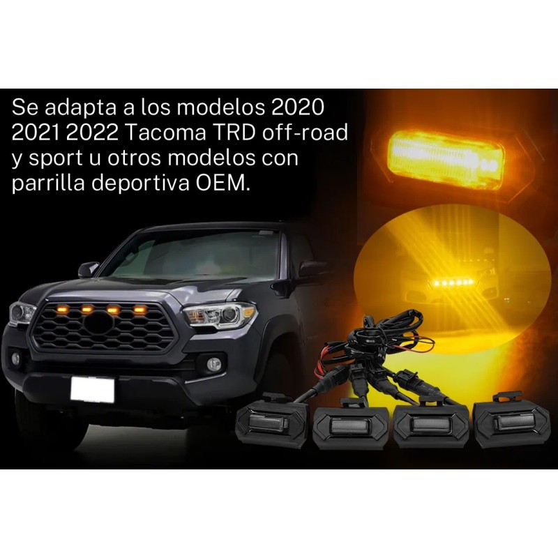 Luces Led De Parrilla Delantera M54 Piezas Para Raptor Off