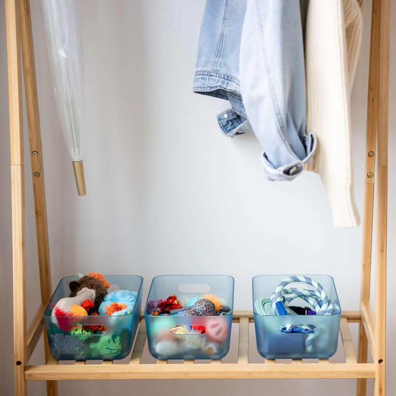 Three by Three Seattle Restak Recycled Storage Small Bin Set