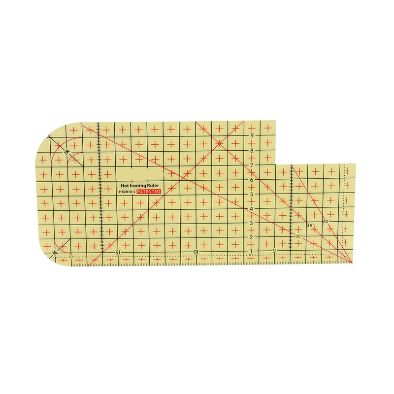 Hot Hem Ruler High Temperature Resistance Hot Ironing Measuring Tool