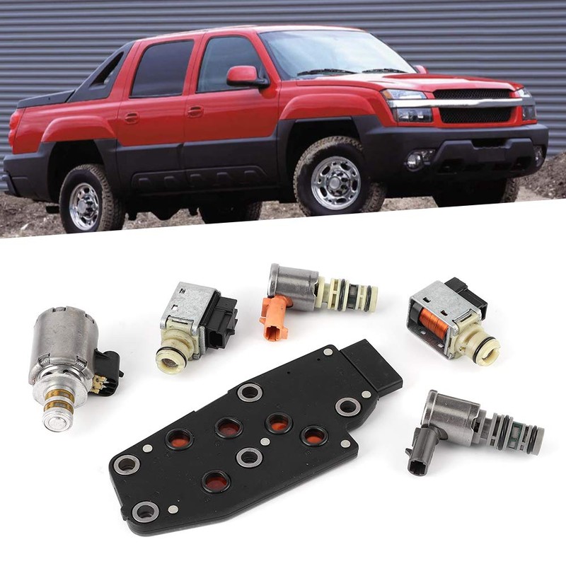 Acouto 4L60E Kit de Solenoide Maestro de Transmisión para GM