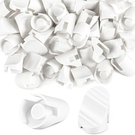 Landical 50 Pcs Entry Door Plugs 3/8 x 5/16 Diameter for a Smooth Star Style Door, Doors Frame Plugs Compatible with Therma-tru Entry Doors Frame