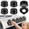 5-Pcak Stove Knob Safety Covers, Oven Knob Covers for Safety,