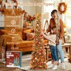 5 FT Pop Up Fall Tree with Timer Lights &